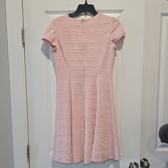 Elegant Pink Women's Dress - Picture 2 of 4